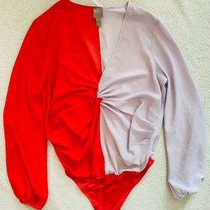 ASOS Pink and Purple Bodysuit